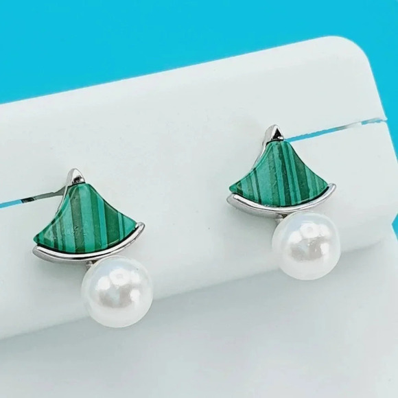 "925 Sterling Silver CZ Beautiful Earrings for Women, 1USPAR4127 - Picture 11 of 11